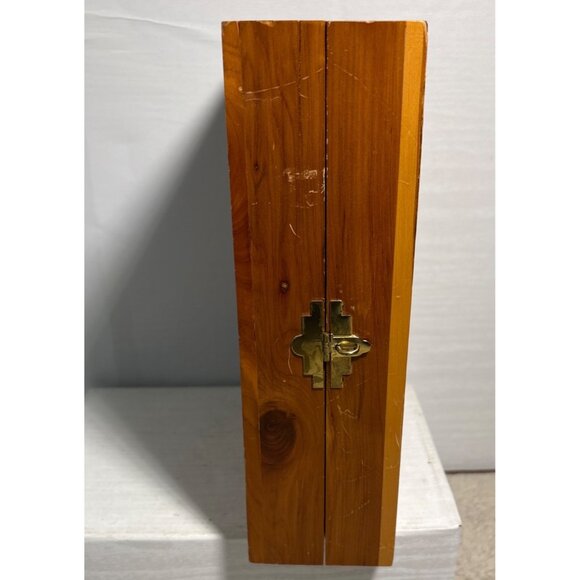 Holy Bible Memorial Edition Illustrated In Wood Box With Jesus Image 9.5 x 6.5" - Picture 8 of 16